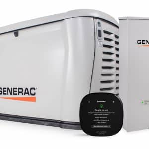 Image of Generac Standby Generator Cellular with Transfer Switch Ecobee Smart Thermostat